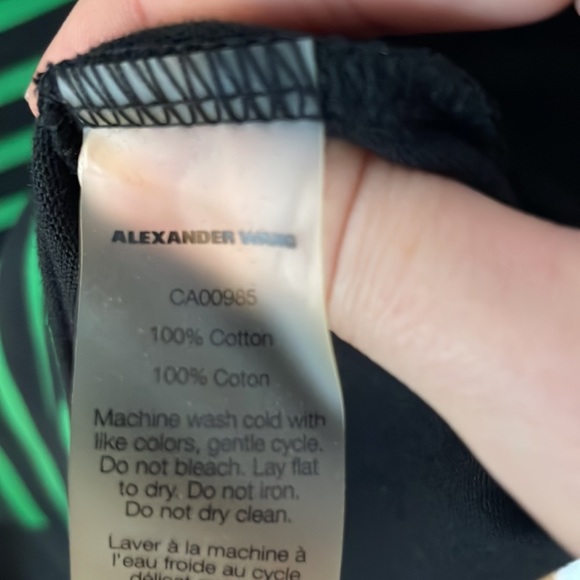 T Alexander Wang small sleeveless t-shirt 100% cotton - Picture 3 of 4